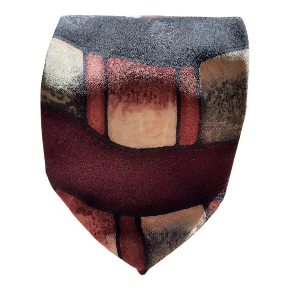 Elegant Multicolor Geometric Tie